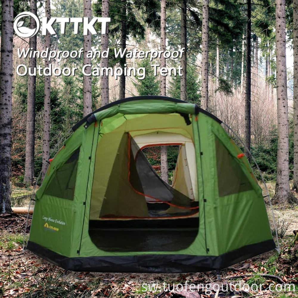 15kg Green Outdoor Camping Large Tent1